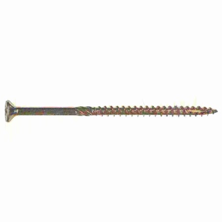 Saberdrive #10, Torx Drive, Wood Screw, Zinc Yellow Steel, 1000 PK 09341